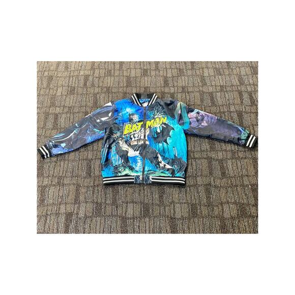 Tango Hotel x DC Comics Batman "Arkham Asylum" (Large) Windbreaker Jacket - Picture 1 of 8
